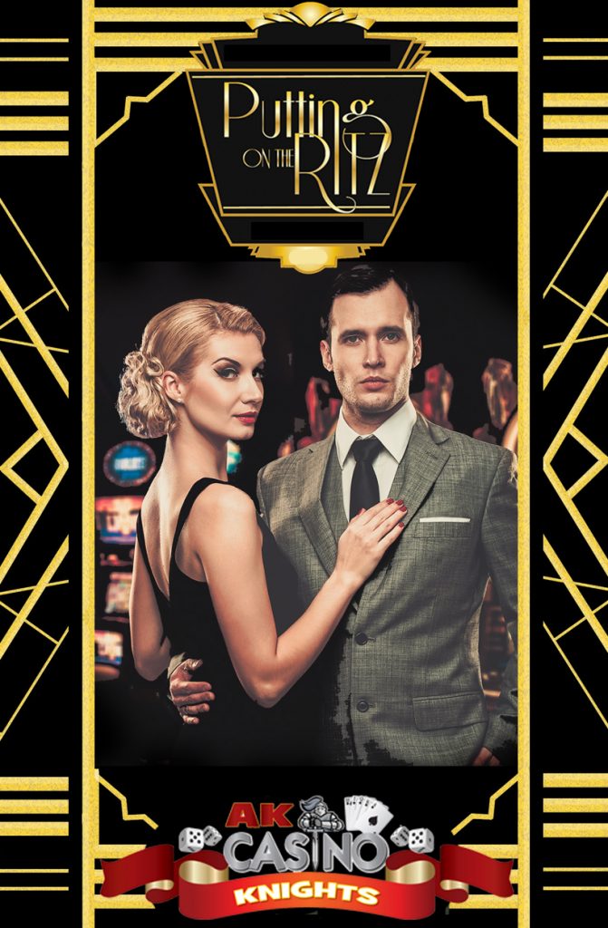 Puttin on the Ritz casino hire at A K Casino Knights