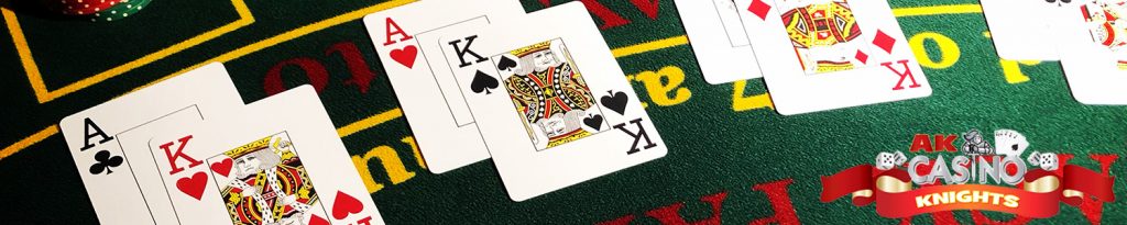 Ace king hands on blackjack