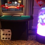 Casino stud poker table hire