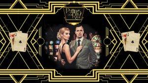 Roaring 20's backdrop themeing at A K Casino Knights