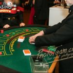 Fun casino hire at Eastwell Manor