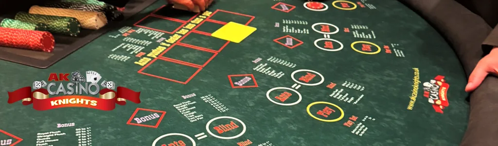Casino Texas hopldem table in action