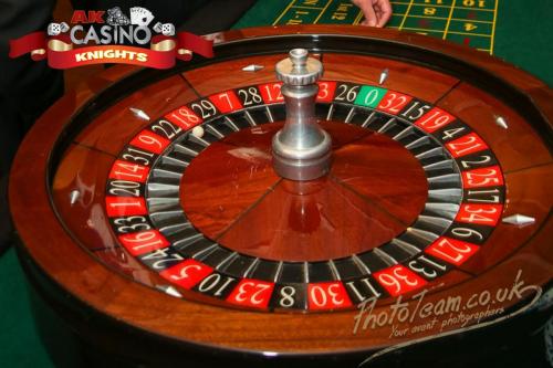 A K Casino Knights Kent law society roulette wheel